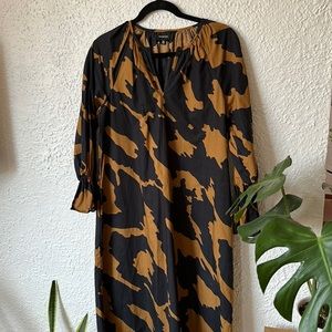XS Patterned Maxi Dress